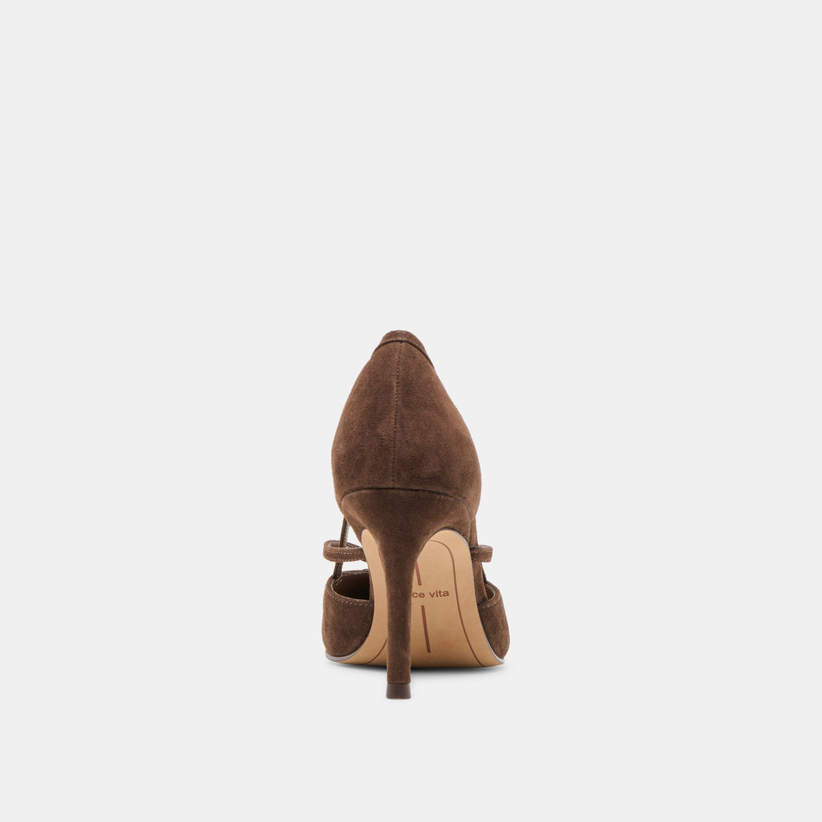 Dolce Vita SHOES Kaine Dk Brown Suede Heels