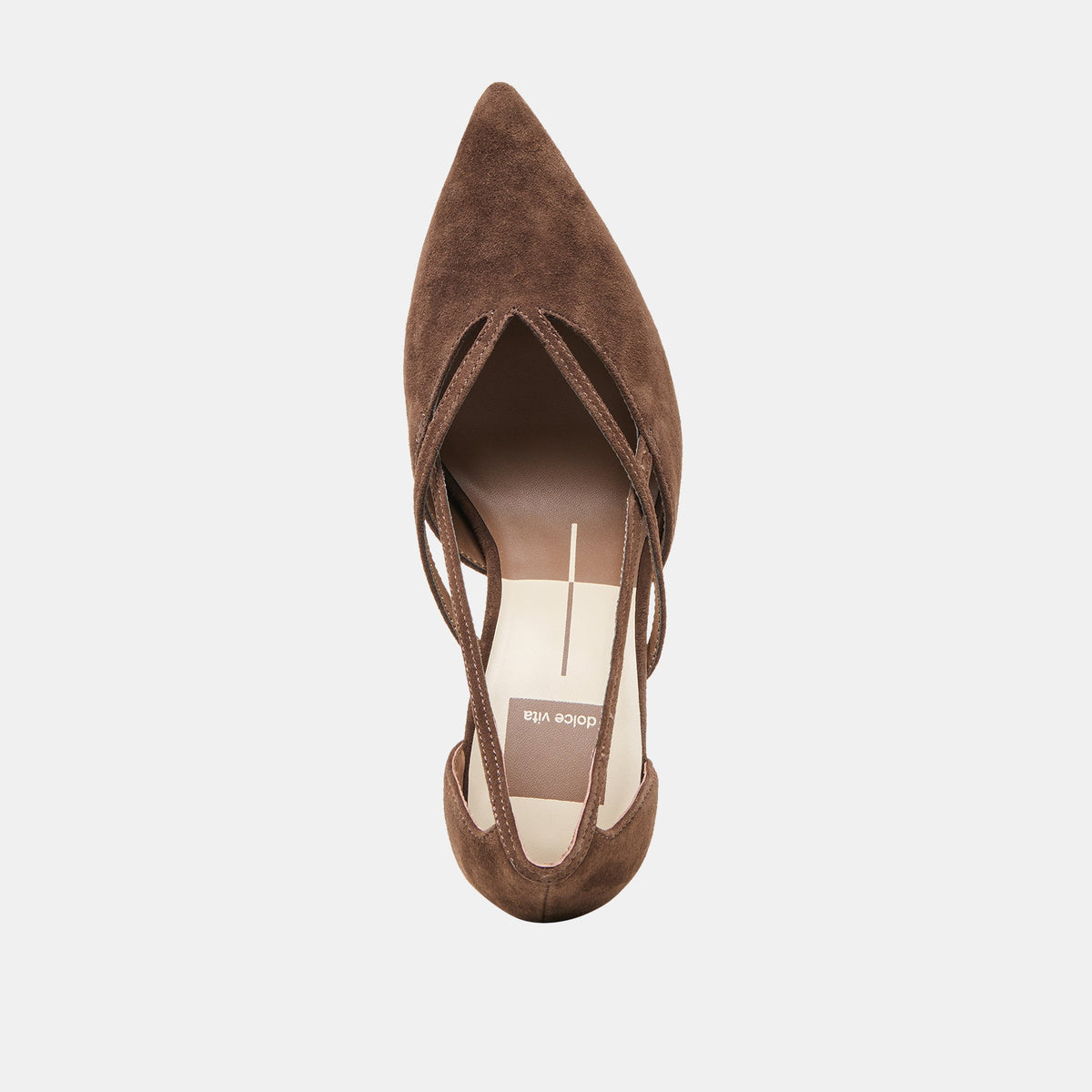 Dolce Vita SHOES Kaine Dk Brown Suede Heels