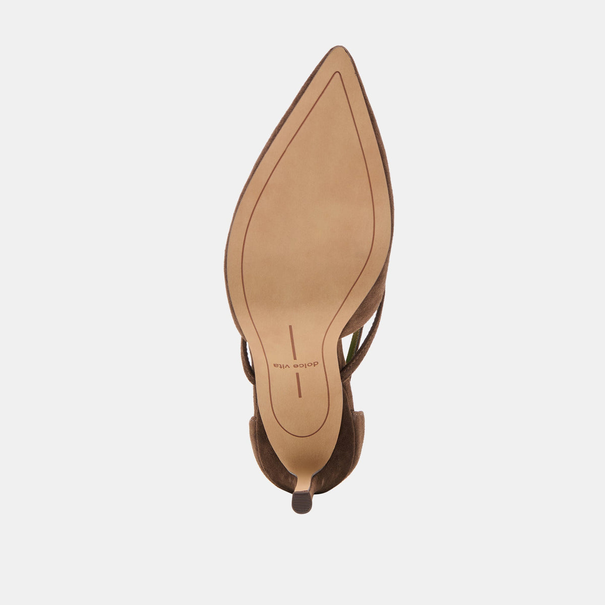 Dolce Vita SHOES Kaine Dk Brown Suede Heels
