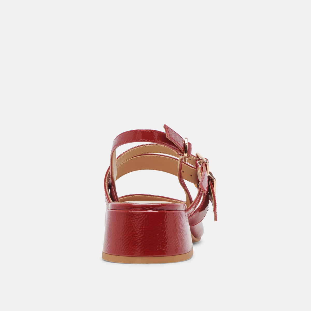 Dolce Vita SHOES PATZY HEELS CRIMSON CRINKLE PATENT LEATHER
 – Dolce Vita