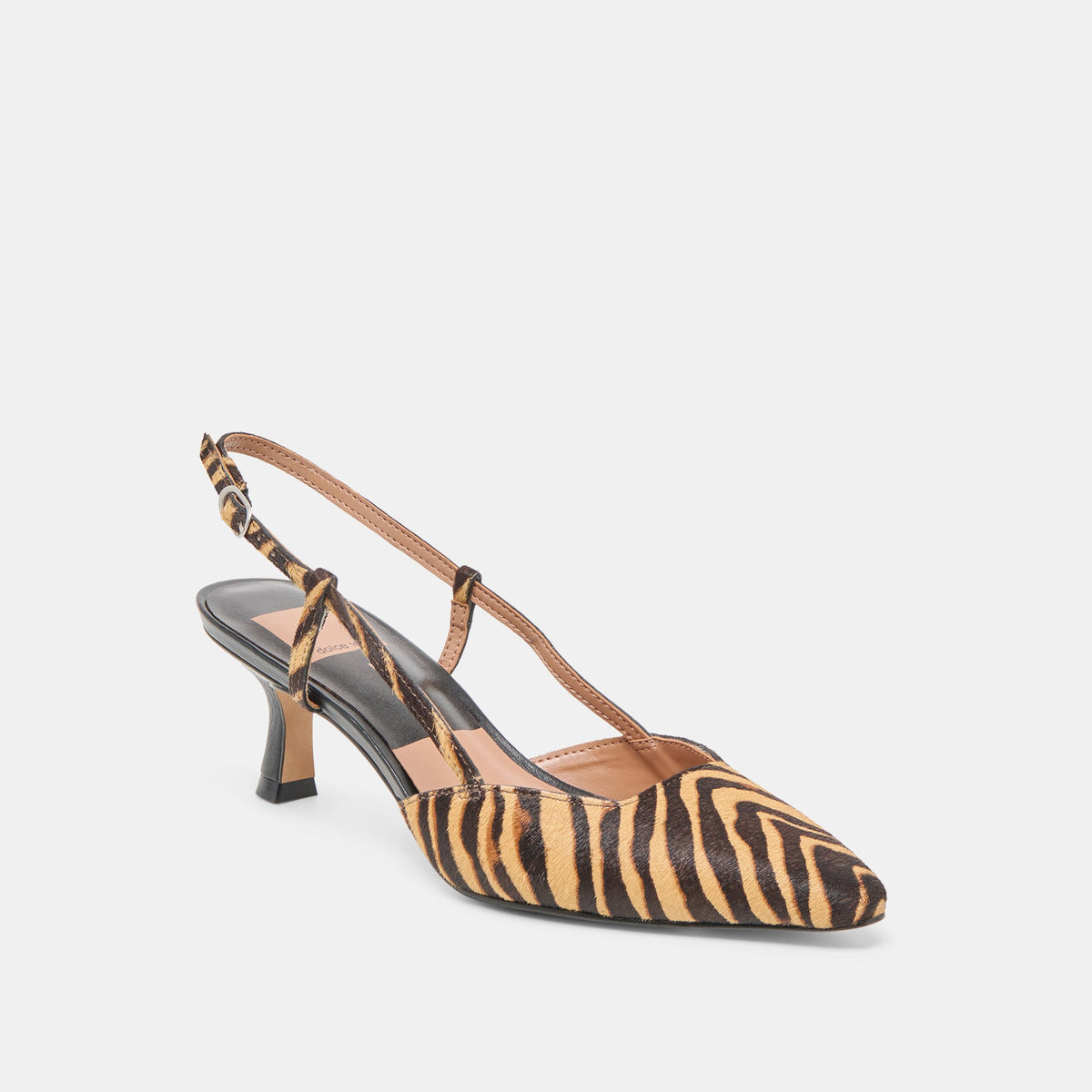 Dolce Vita SHOES Odela Tiger Calf Hair Heels