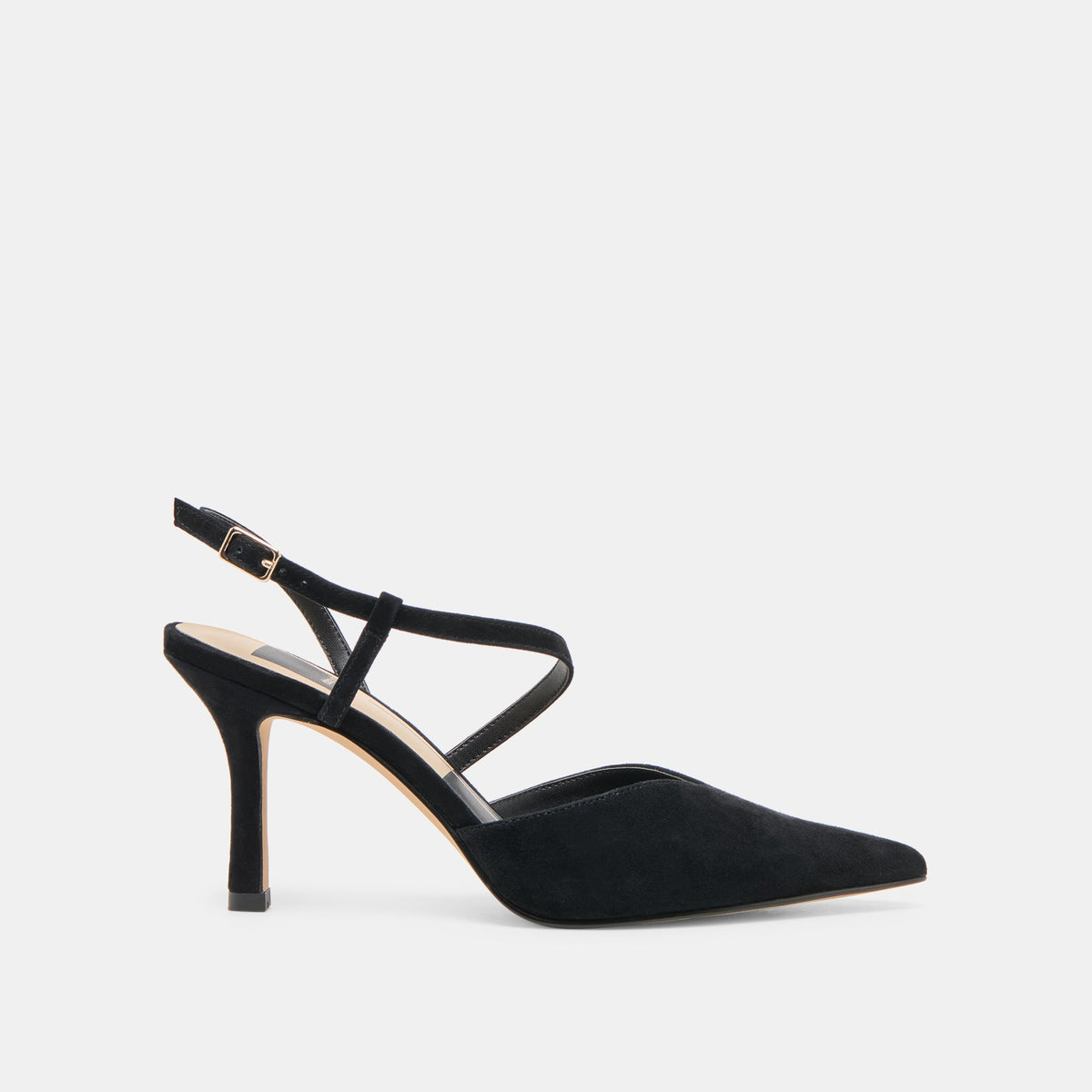 Dolce Vita SHOES Kamra Onyx Suede Heels
