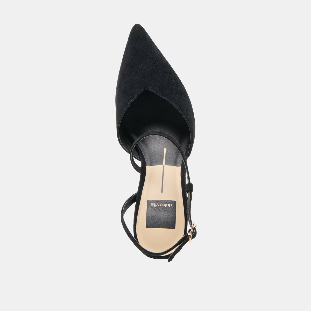 Dolce Vita SHOES Kamra Onyx Suede Heels