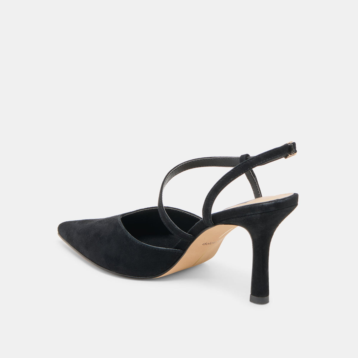 Dolce Vita SHOES Kamra Onyx Suede Heels