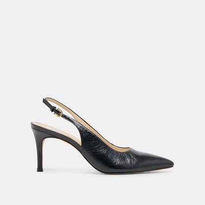 Dolce Vita SHOES ELASI HEELS BLACK LEATHER
 – Dolce Vita