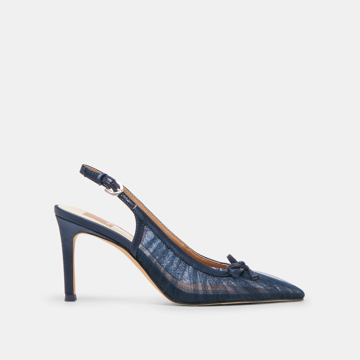 Dolce Vita SHOES Yela Navy Tulle Heels