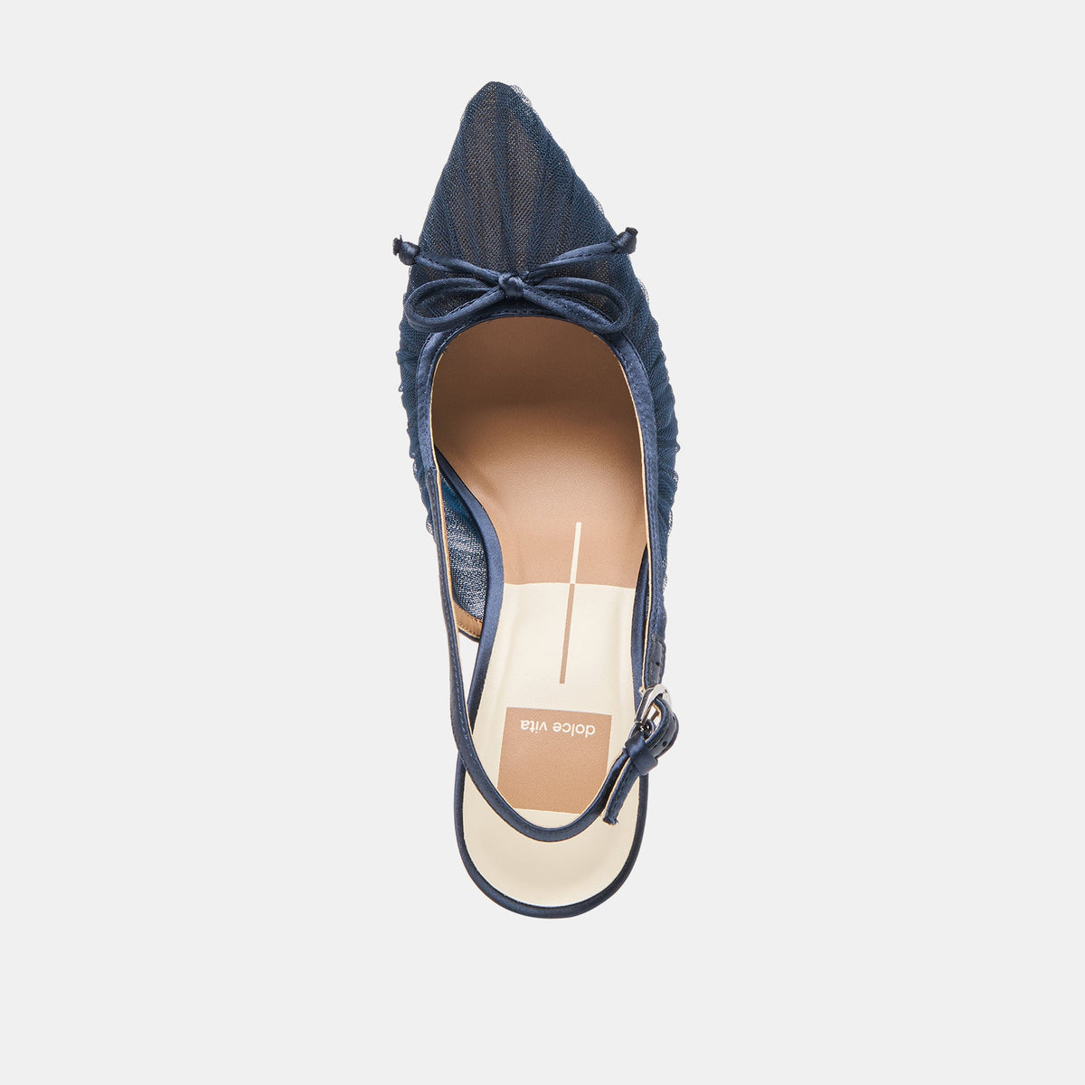 Dolce Vita SHOES Yela Navy Tulle Heels