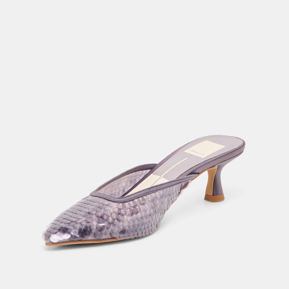 Dolce Vita SHOES Cleo Smoke Sequin Heels