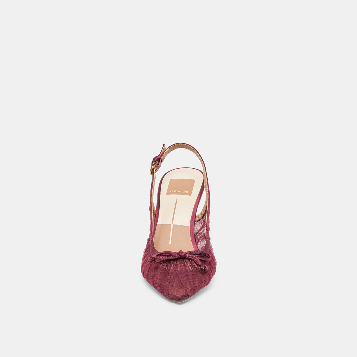 Dolce Vita SHOES Yela Cranberry Tulle Heels