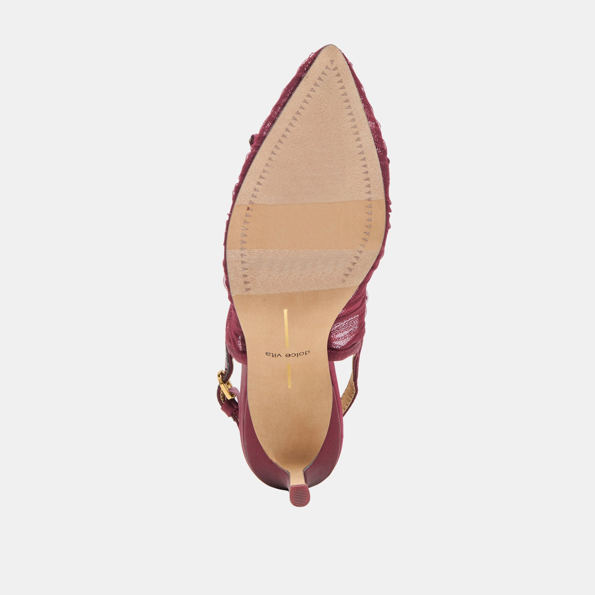 Dolce Vita SHOES Yela Cranberry Tulle Heels