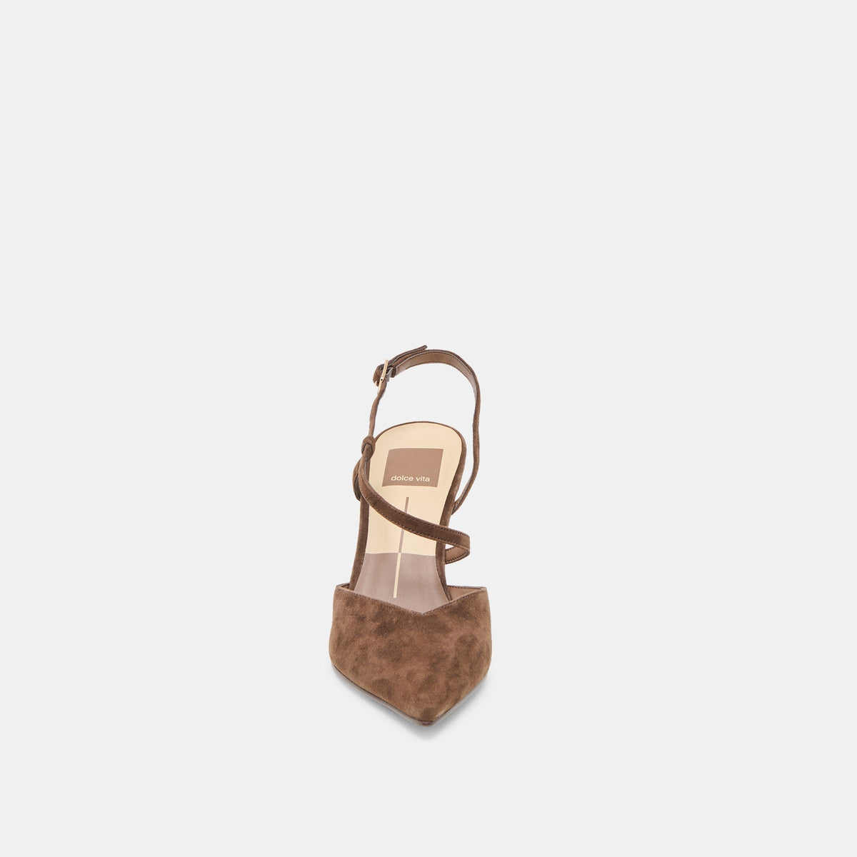 Dolce Vita SHOES Kamra Dk Brown Suede Heels