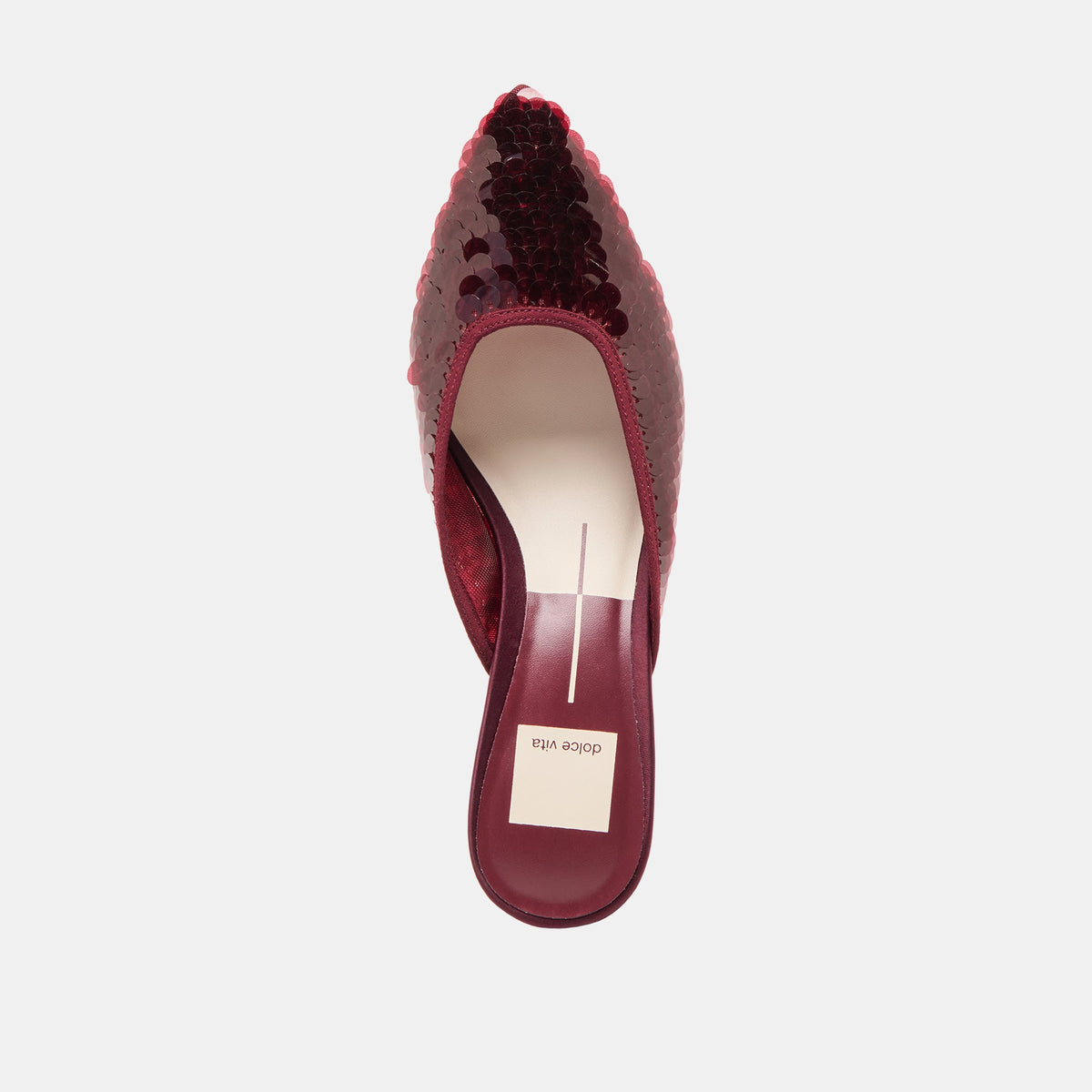 Dolce Vita SHOES Cleo Cranberry Sequin Heels