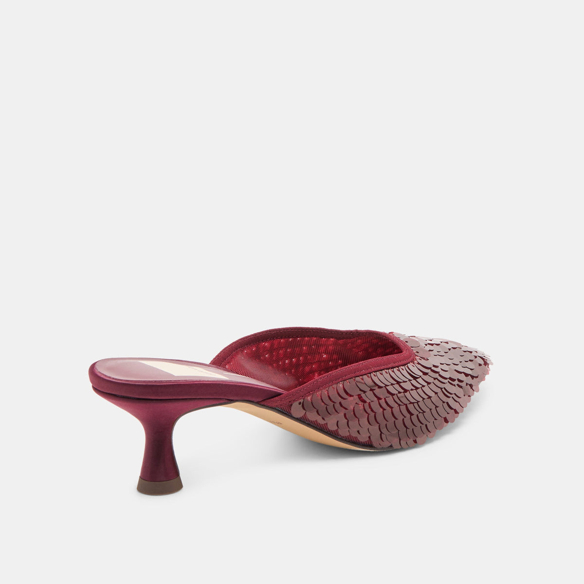 Dolce Vita SHOES Cleo Cranberry Sequin Heels