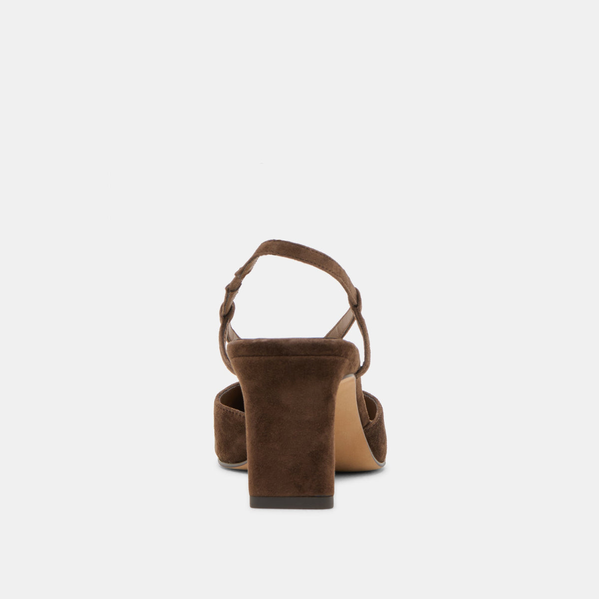 Dolce Vita SHOES Ginay Dk Brown Suede Heels