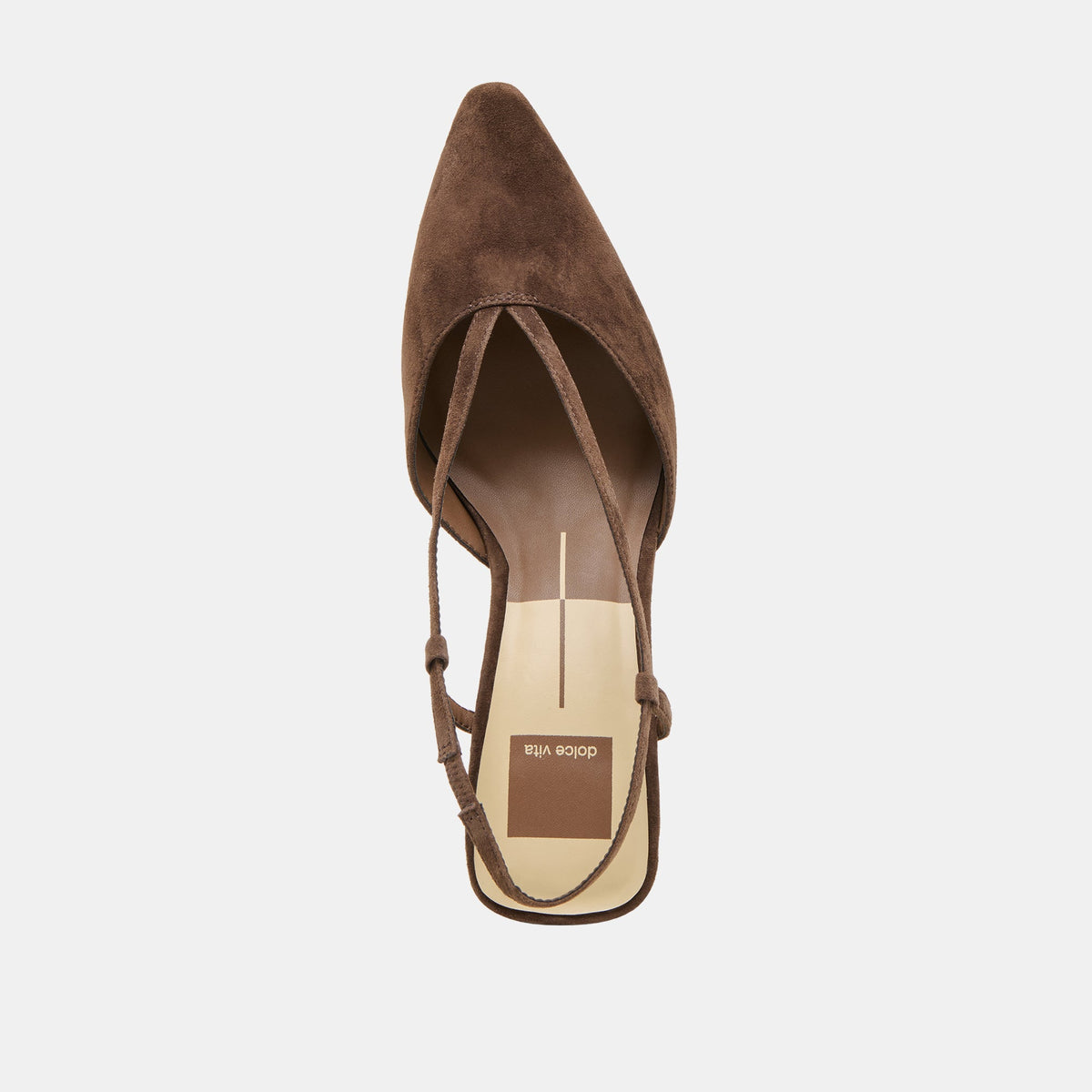 Dolce Vita SHOES Ginay Dk Brown Suede Heels