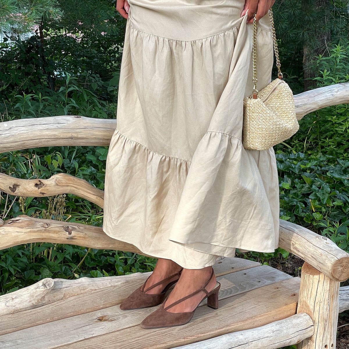 Dolce Vita SHOES Ginay Dk Brown Suede Heels