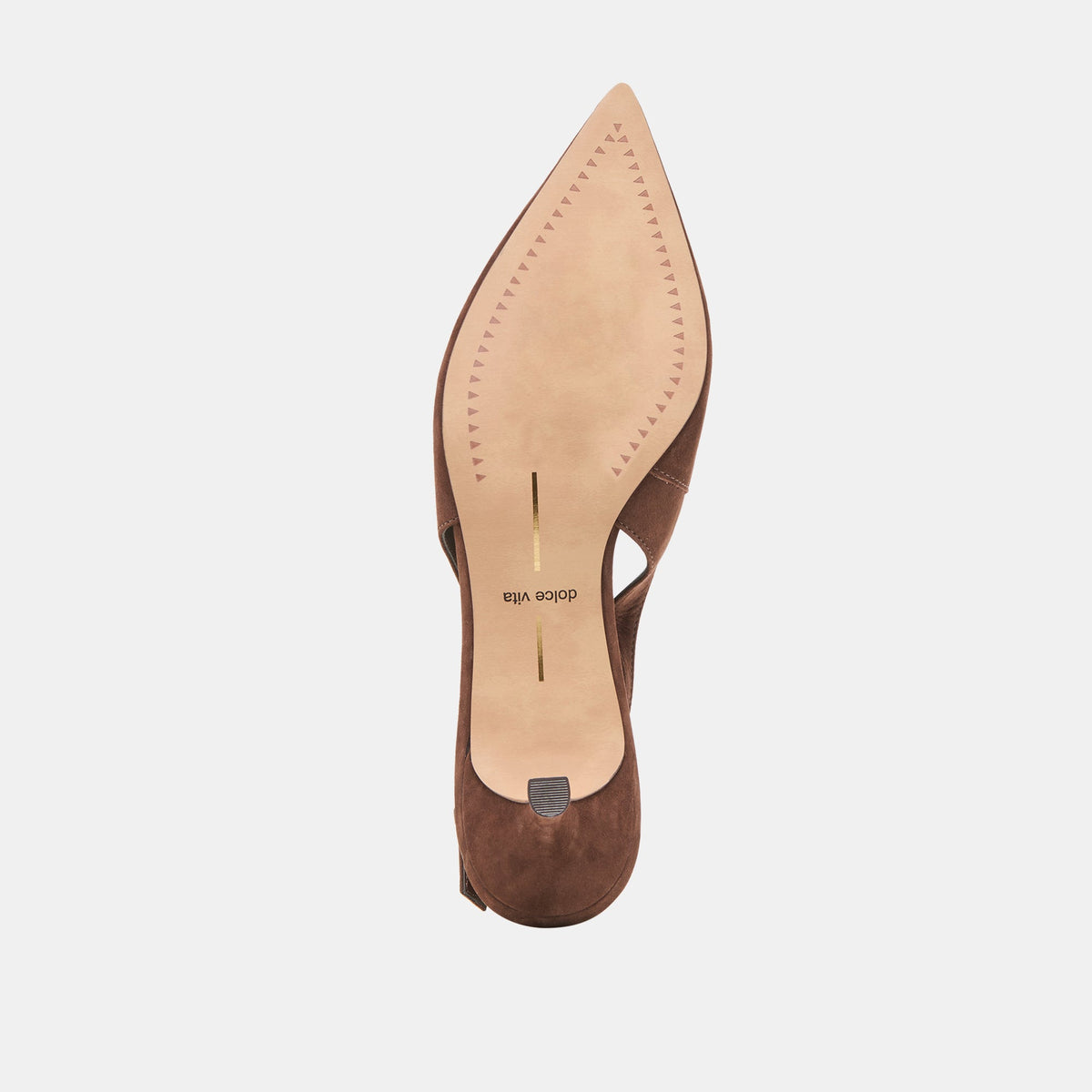 Dolce Vita SHOES Alenna Dk Brown Suede Heels