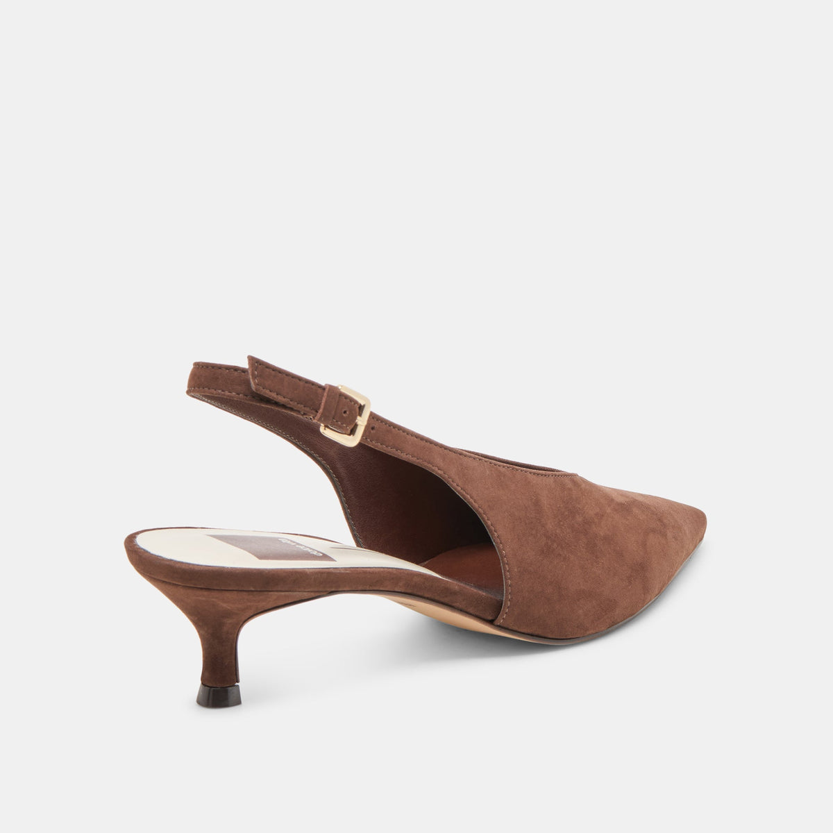 Dolce Vita SHOES Alenna Dk Brown Suede Heels