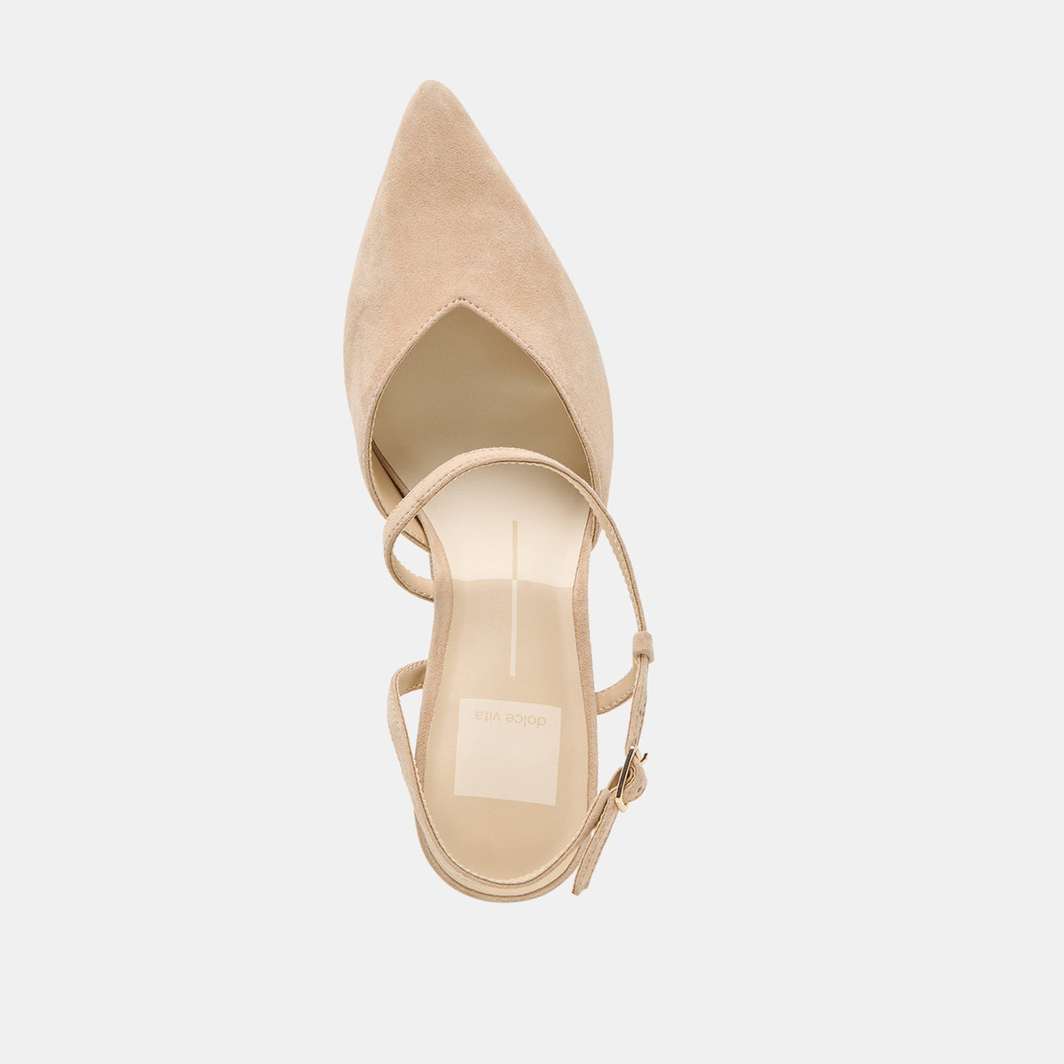 Dolce Vita SHOES Kamra Camel Suede Heels