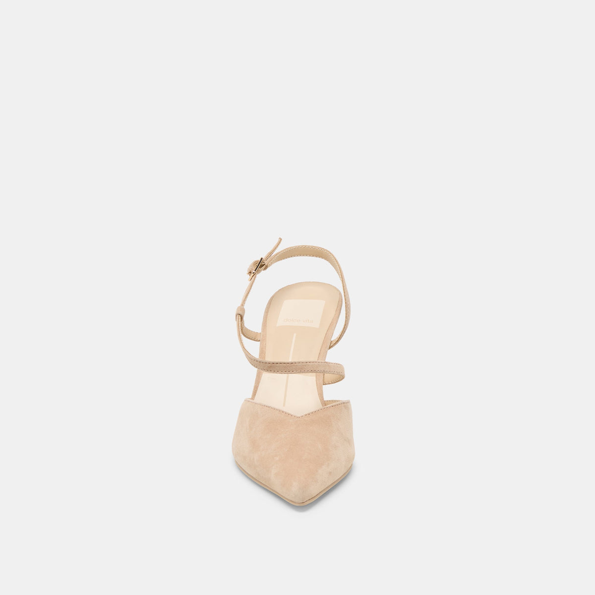 Dolce Vita SHOES Kamra Camel Suede Heels