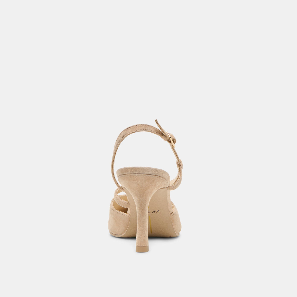 Dolce Vita SHOES Kamra Camel Suede Heels