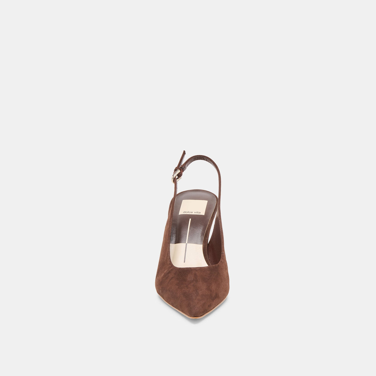 Dolce Vita SHOES Elasi Dk Brown Nubuck Heels