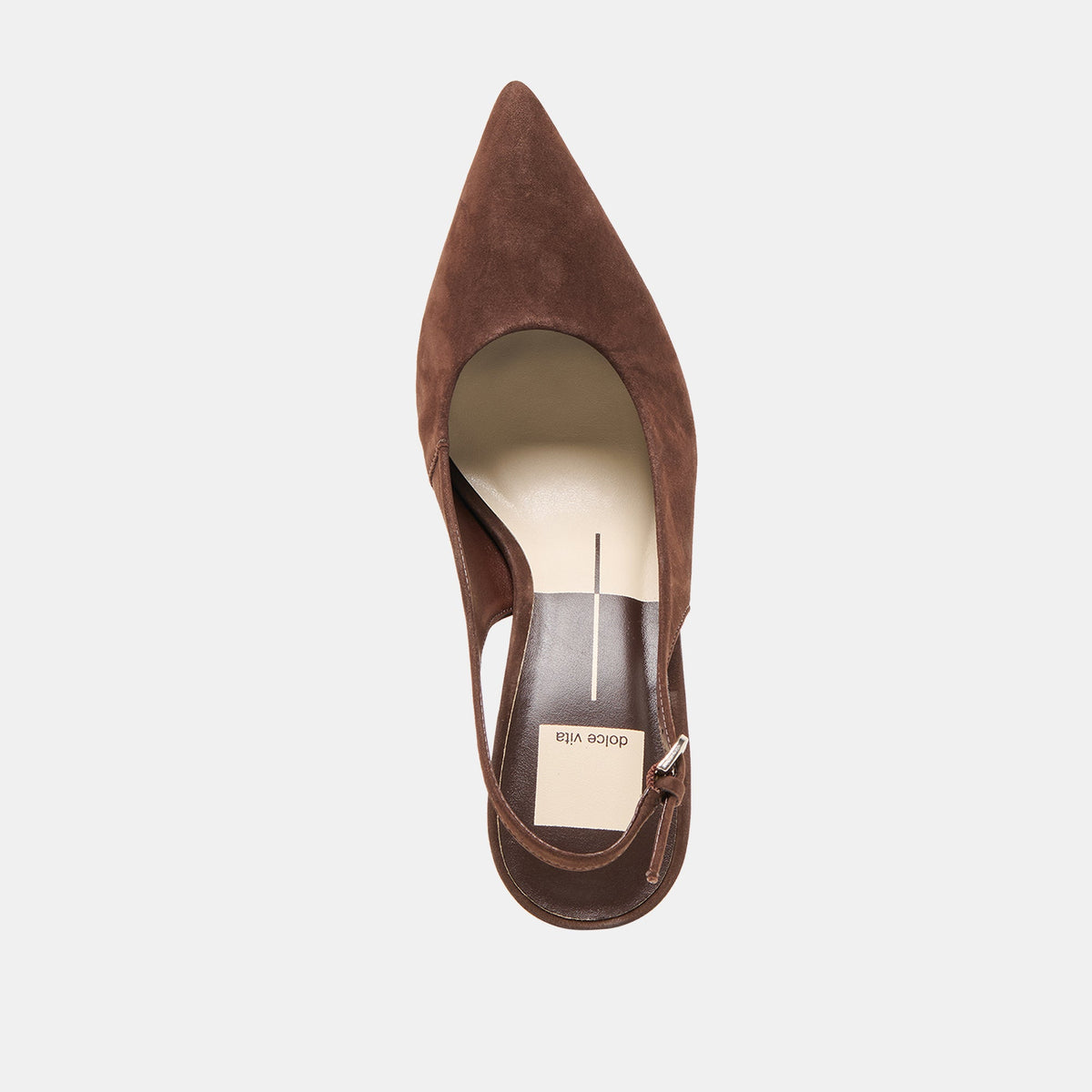 Dolce Vita SHOES Elasi Dk Brown Nubuck Heels
