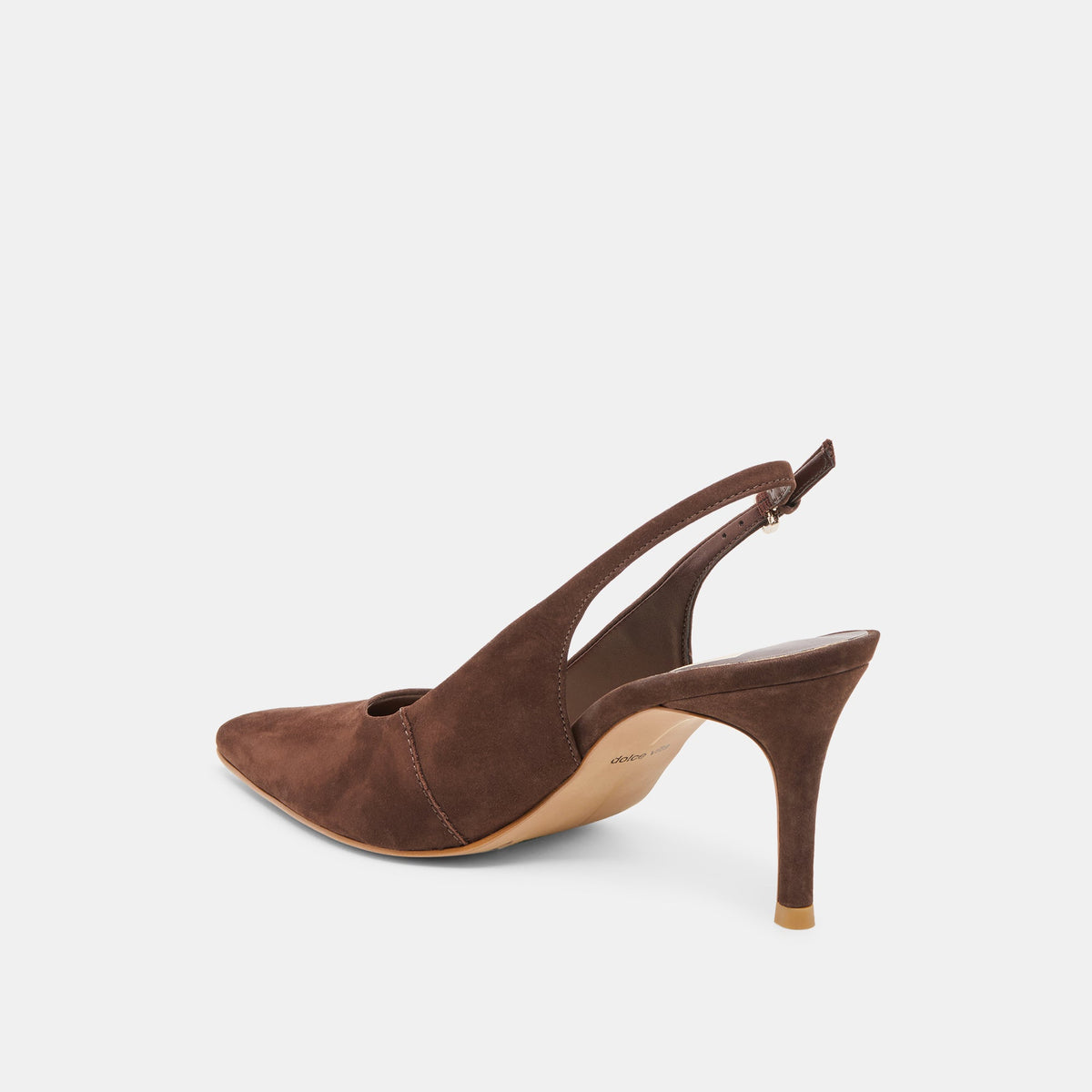 Dolce Vita SHOES Elasi Dk Brown Nubuck Heels