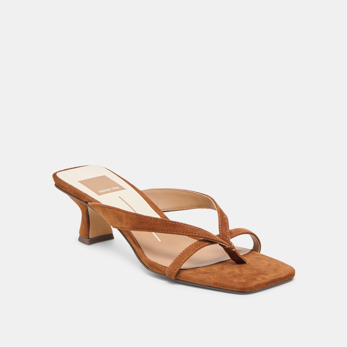 Dolce Vita SHOES Brevel Dk Brown Suede Heels