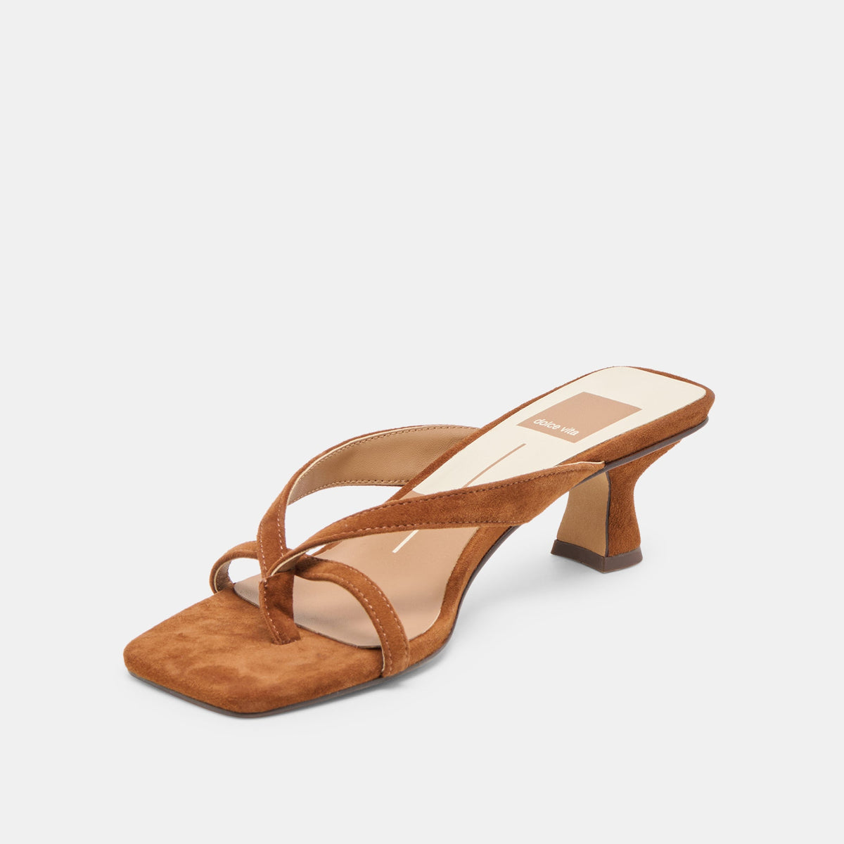 Dolce Vita SHOES Brevel Dk Brown Suede Heels