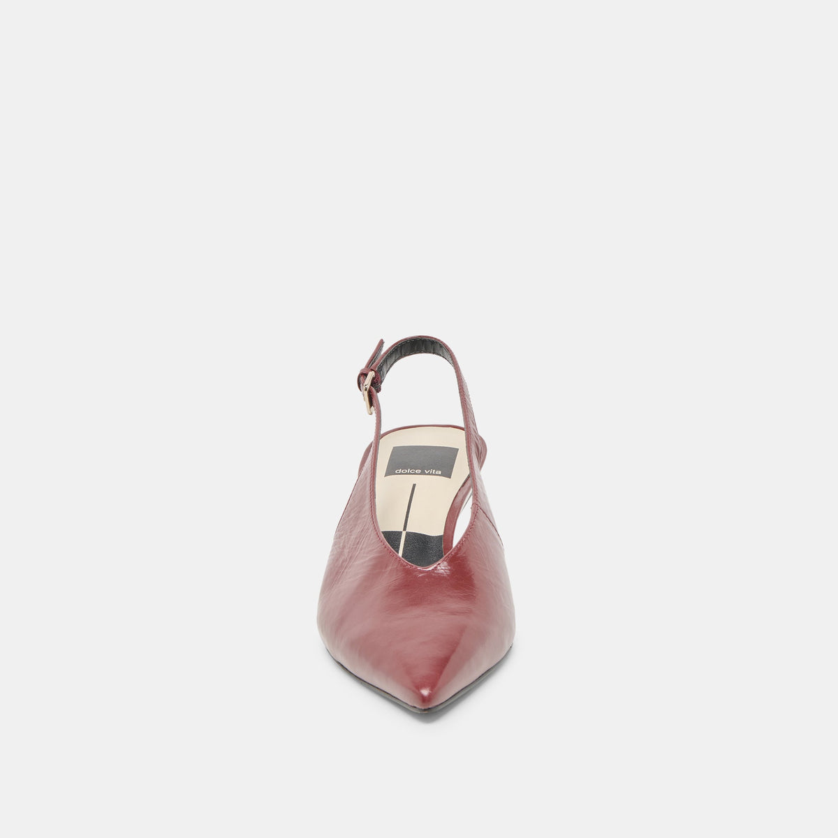 Dolce Vita SHOES Alenna Oxblood Crinkle Heels