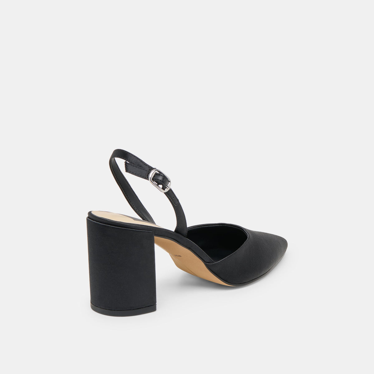 Dolce Vita SHOES Carel Onyx Satin High Heels