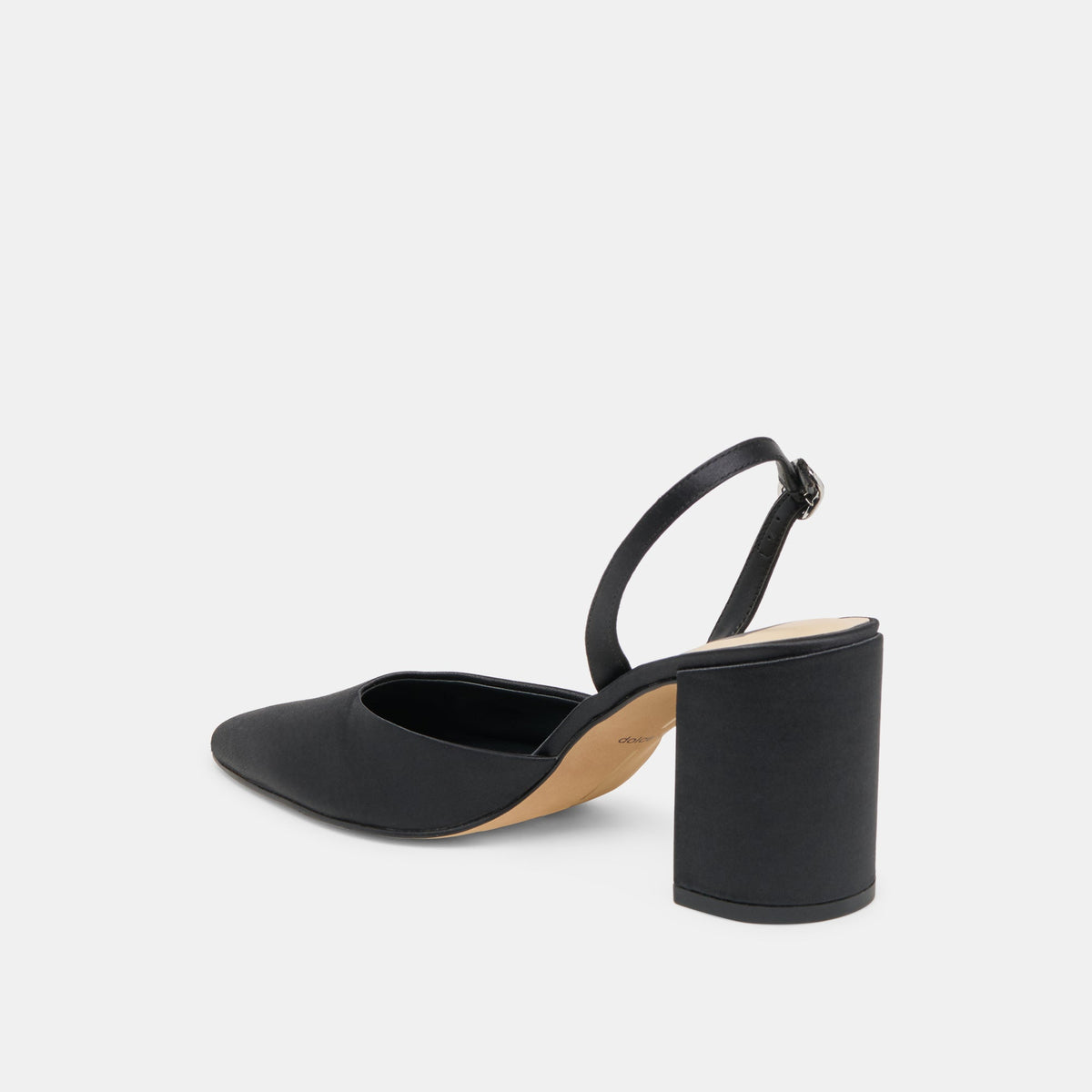 Dolce Vita SHOES Carel Onyx Satin High Heels