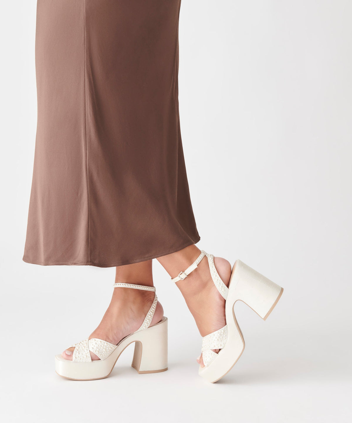 Dolce Vita SHOES WESSI PEARL HEELS VANILLA PEARLS
 – Dolce Vita
