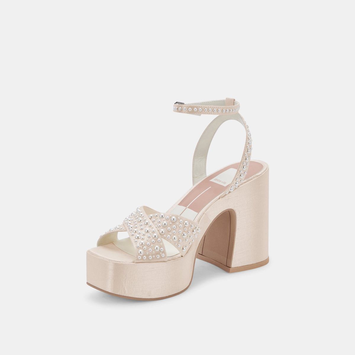 Dolce Vita SHOES WESSI PEARL HEELS VANILLA PEARLS
 – Dolce Vita