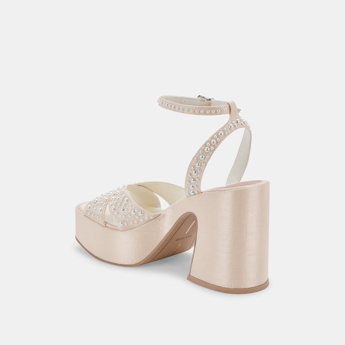 Dolce Vita SHOES WESSI PEARL HEELS VANILLA PEARLS
 – Dolce Vita