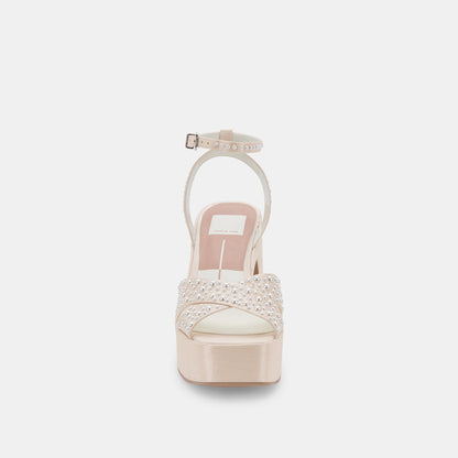 Dolce Vita SHOES WESSI PEARL HEELS VANILLA PEARLS
 – Dolce Vita