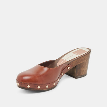 Dolce Vita SHOES CAMYN HEELS BROWN LEATHER
 – Dolce Vita