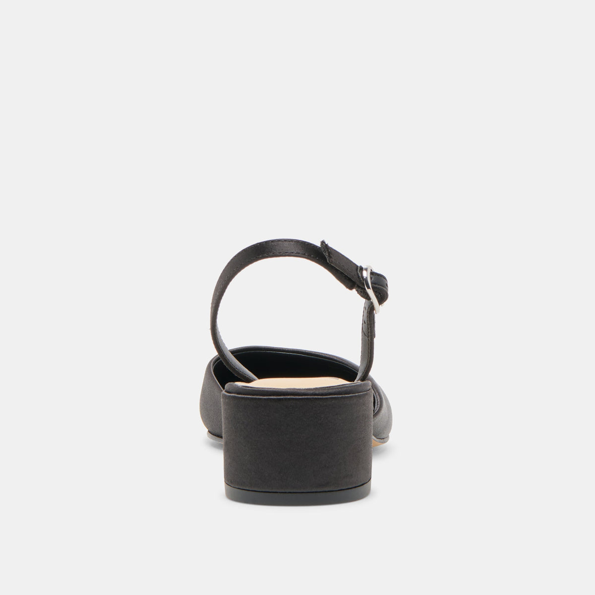 Dolce Vita SHOES Carel Onyx Satin Heels