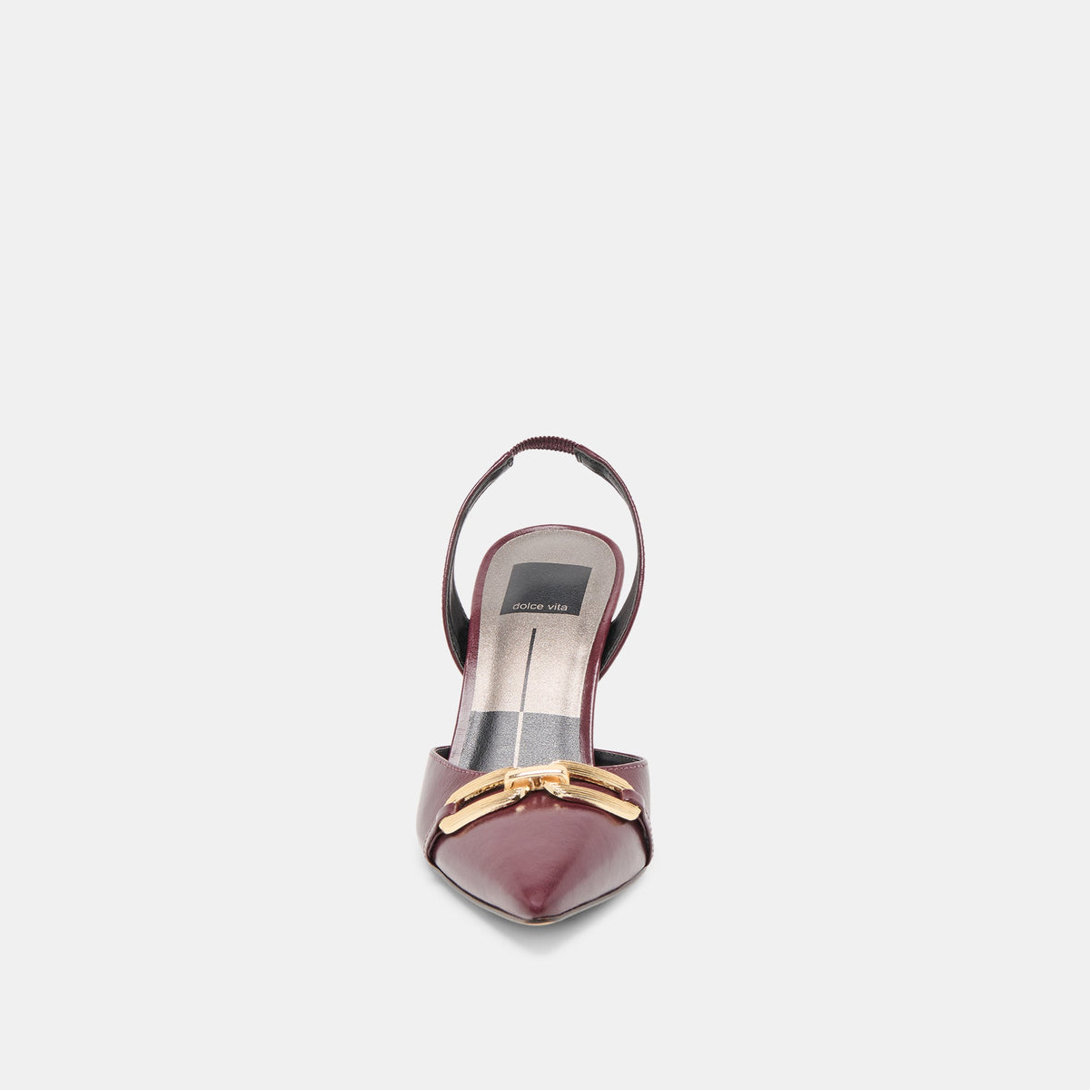 Dolce Vita SHOES Malik Cranberry Crinkle Patent Heels