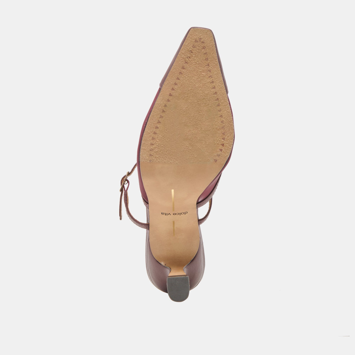 Dolce Vita SHOES Loyd Burgundy Mesh Heels