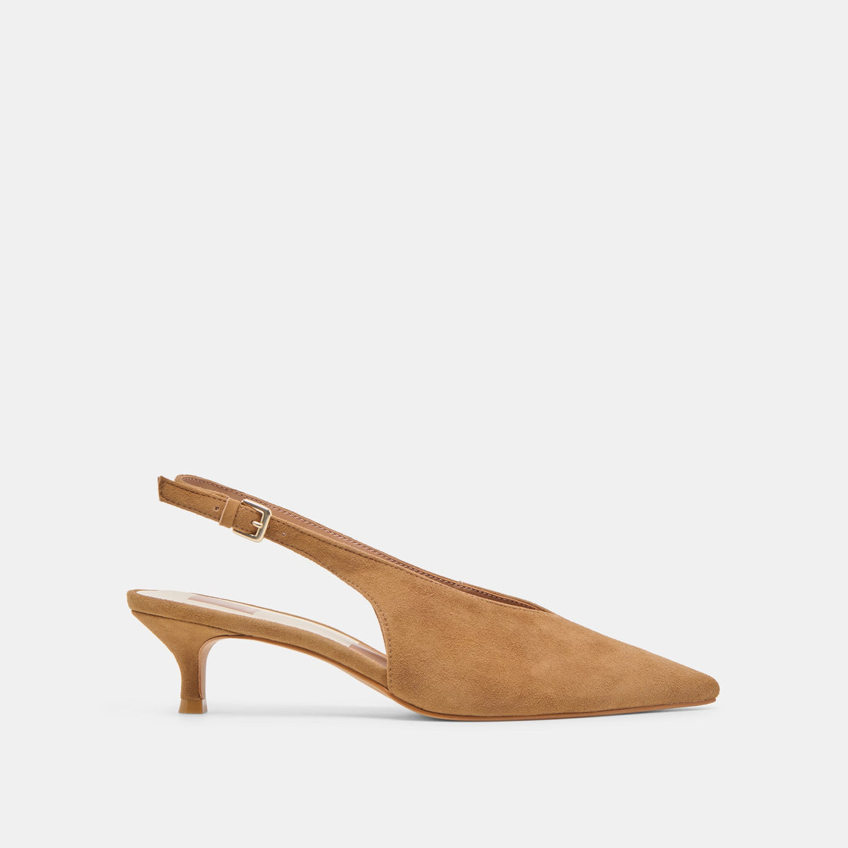 Dolce Vita SHOES Alenna Lt Brown Suede Heels