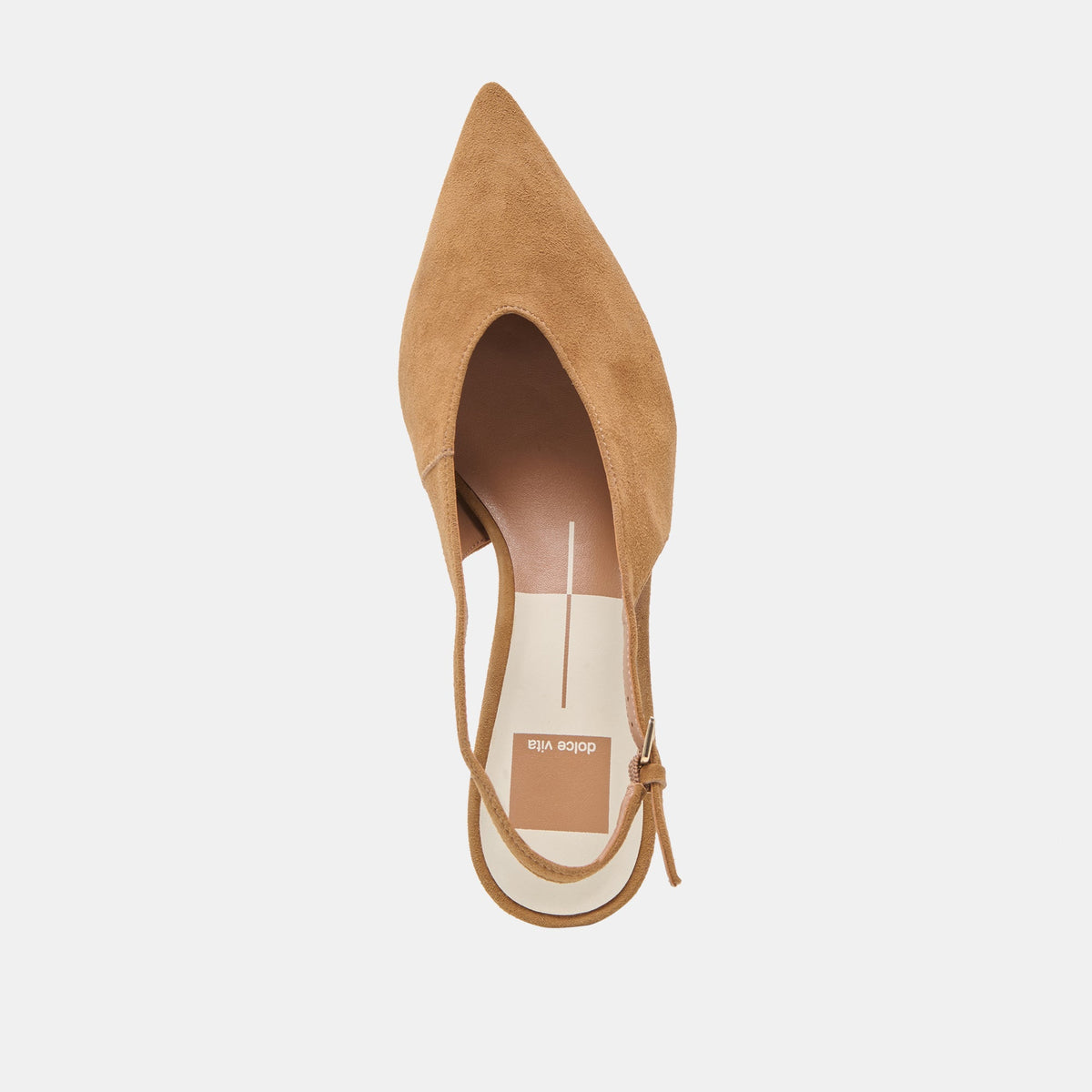 Dolce Vita SHOES Alenna Lt Brown Suede Heels