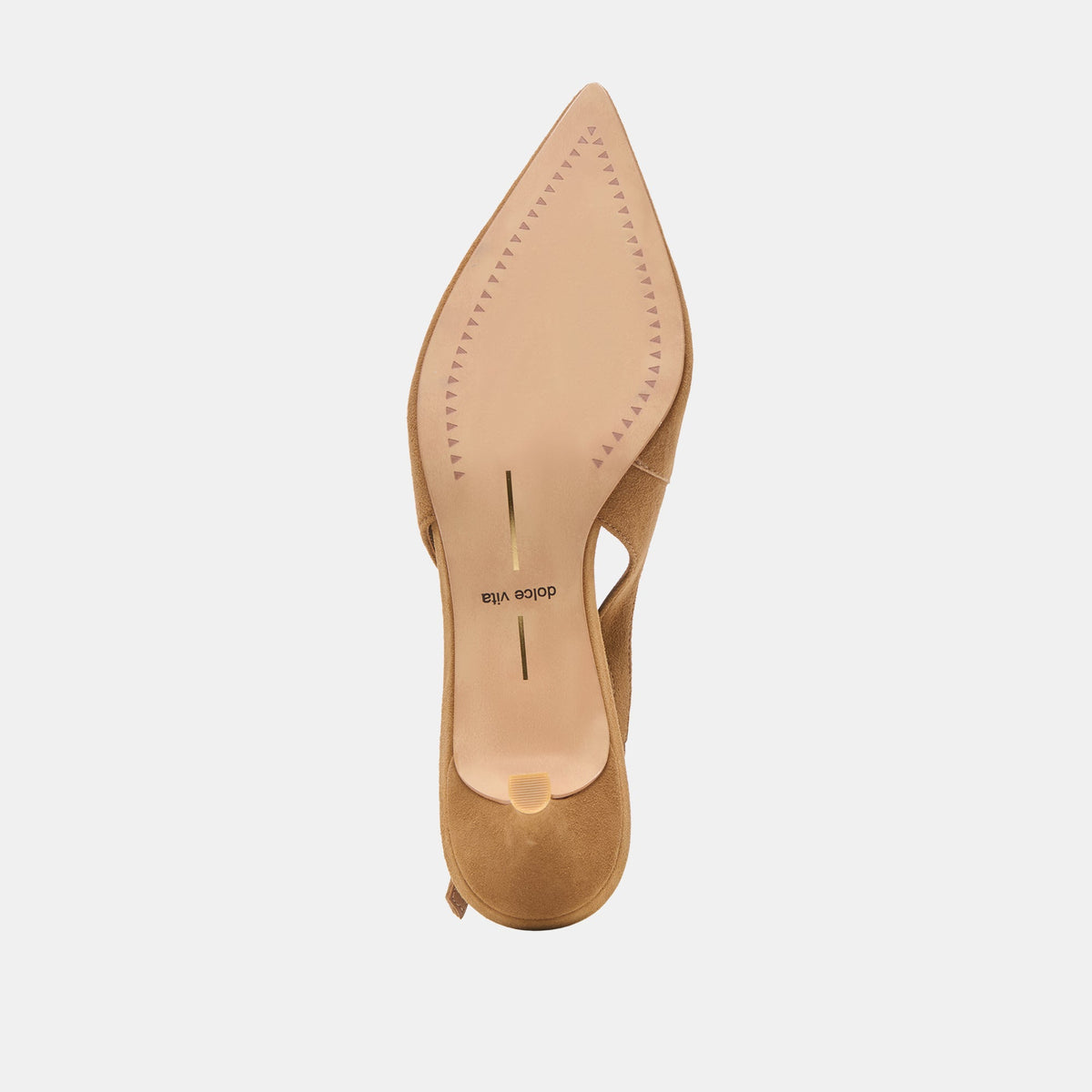 Dolce Vita SHOES Alenna Lt Brown Suede Heels