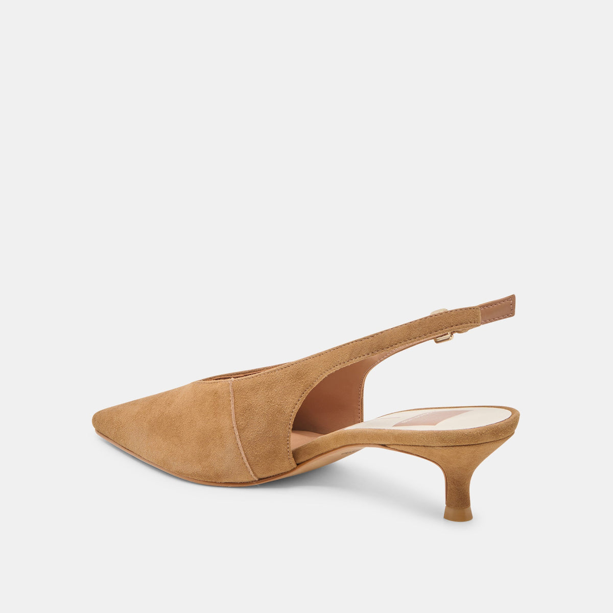 Dolce Vita SHOES Alenna Lt Brown Suede Heels