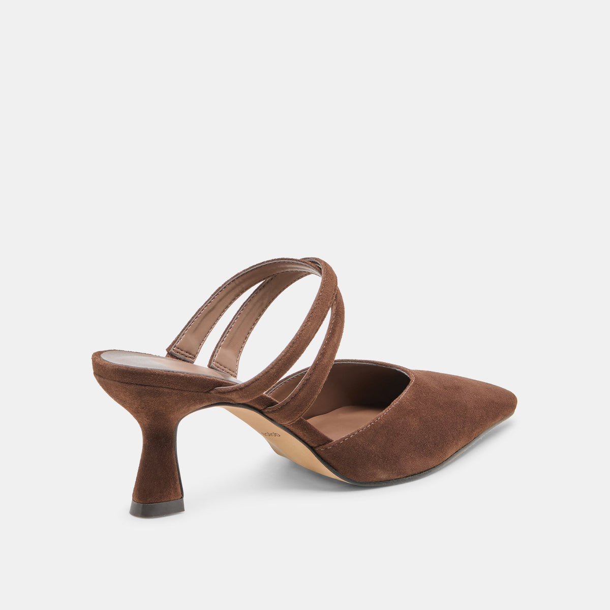 Dolce Vita SHOES Linore Dk Brown Suede Heels
