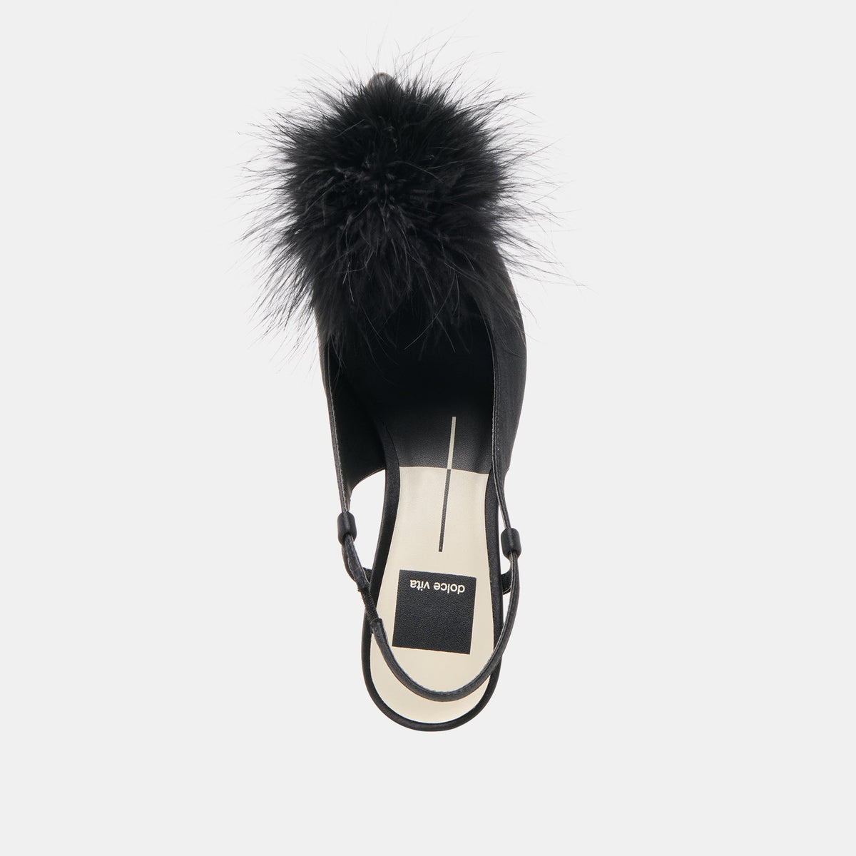 Dolce Vita SHOES Kamy Onyx Satin Heels