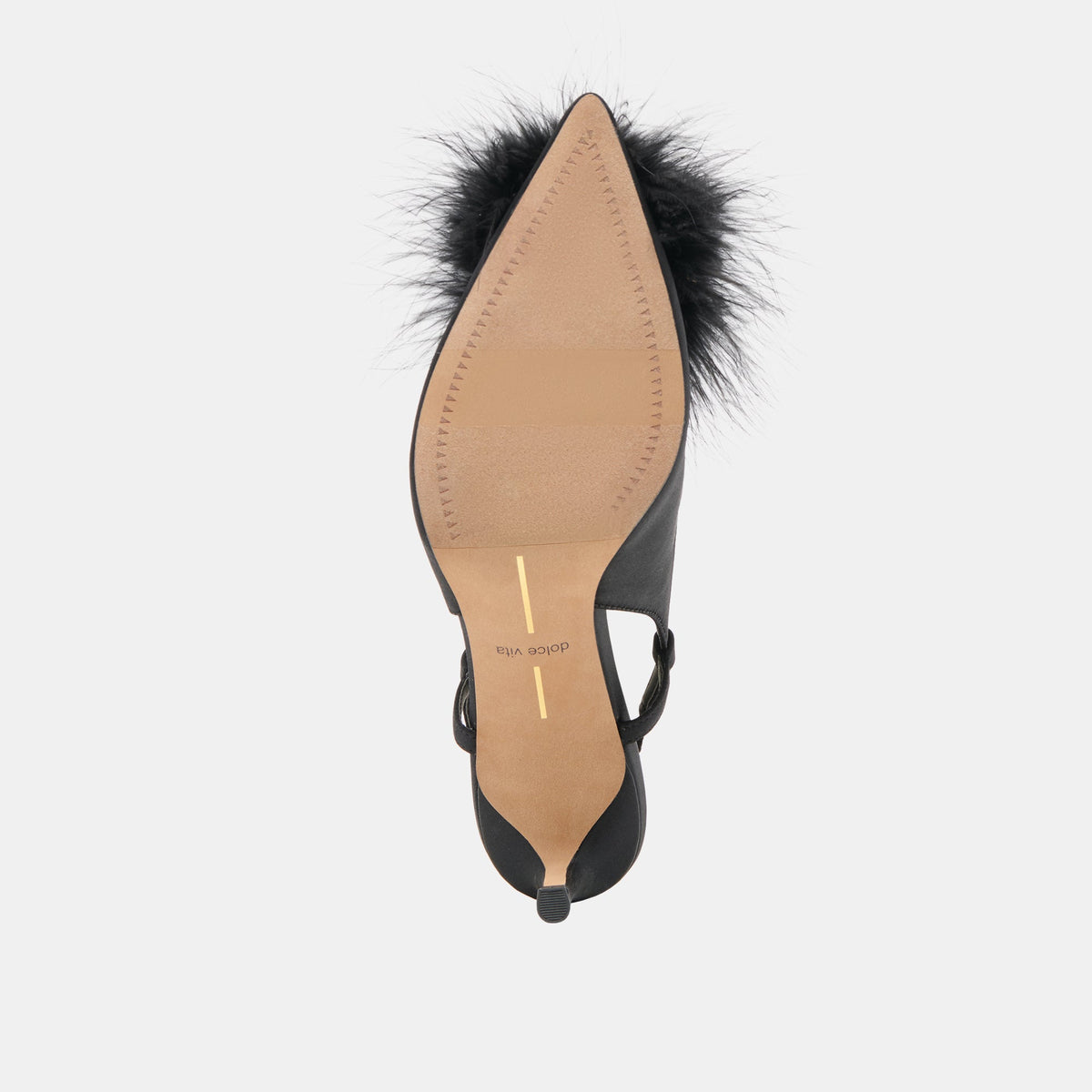 Dolce Vita SHOES Kamy Onyx Satin Heels