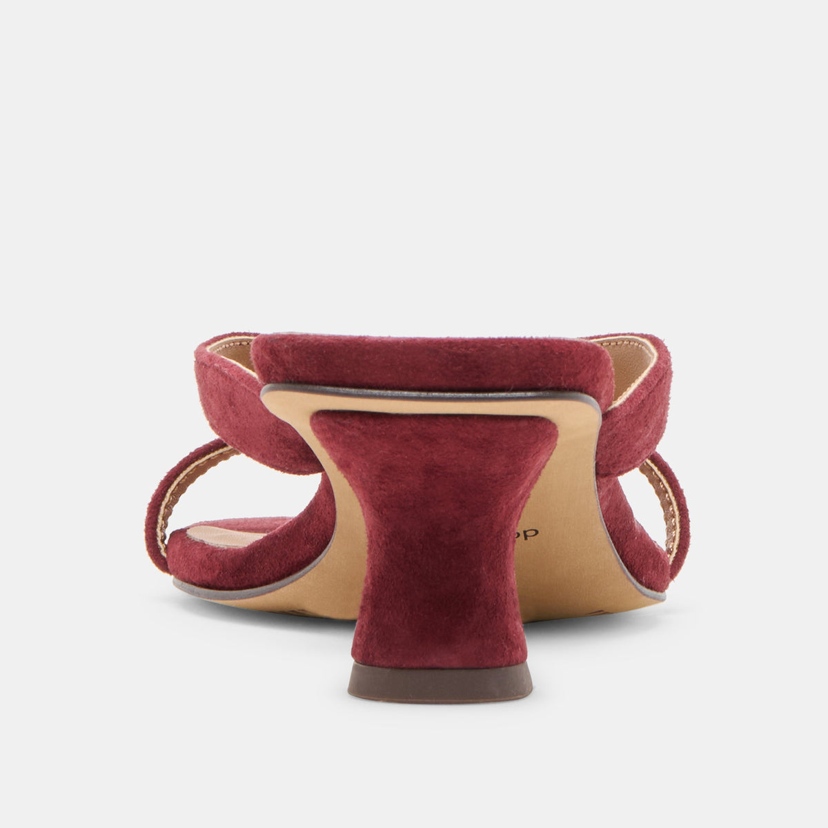 Dolce Vita SHOES Brevel Oxblood Suede Heels