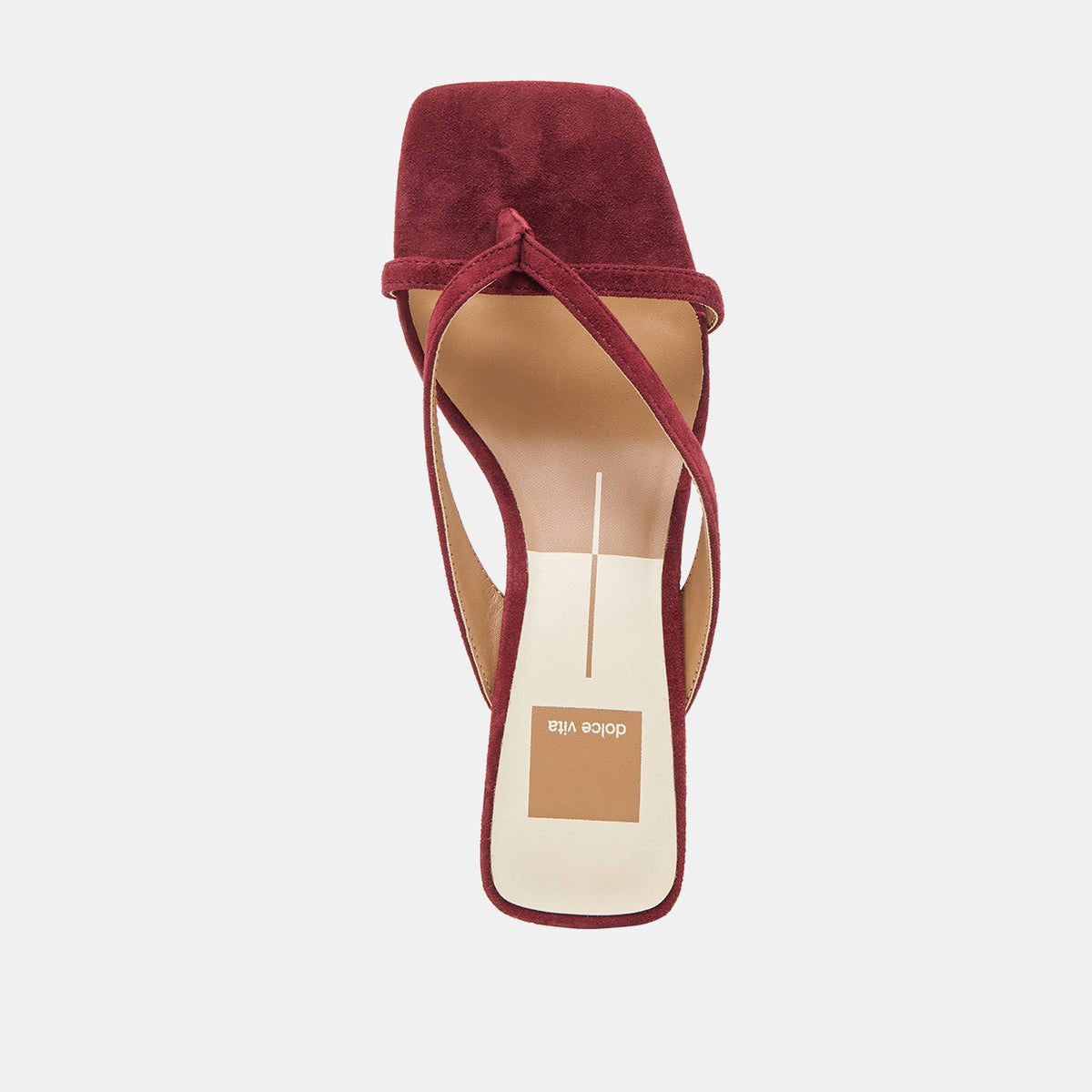 Dolce Vita SHOES Brevel Oxblood Suede Heels